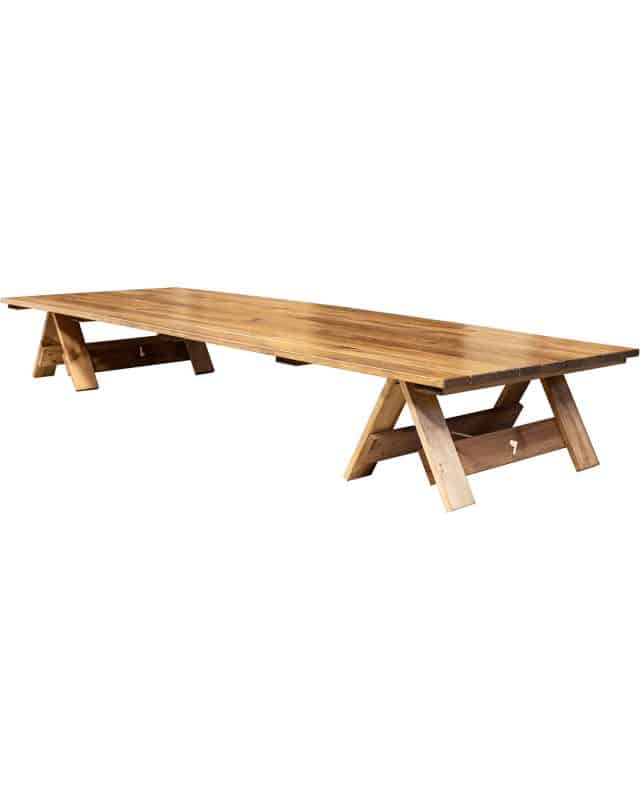 Rustic Living Plus: Trestle Tables | Rustic Furniture | MANUFACTURER